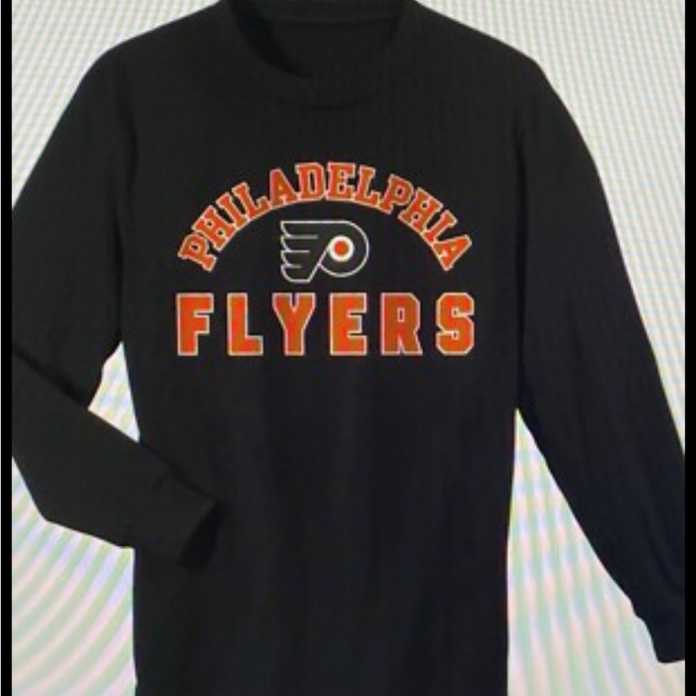 Philadelphia Flyers Black Long Sleeve Tee